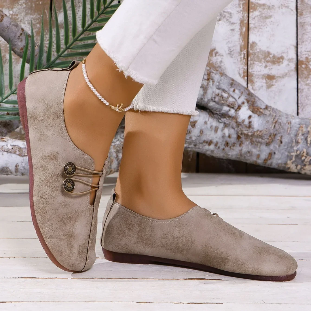 Aliisa™ | Mocassin en daim qui vous accompagne