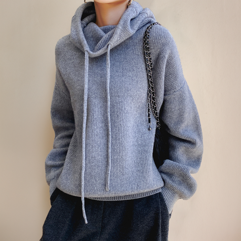 Doris™ - Pull à col roulé en laine mérinos