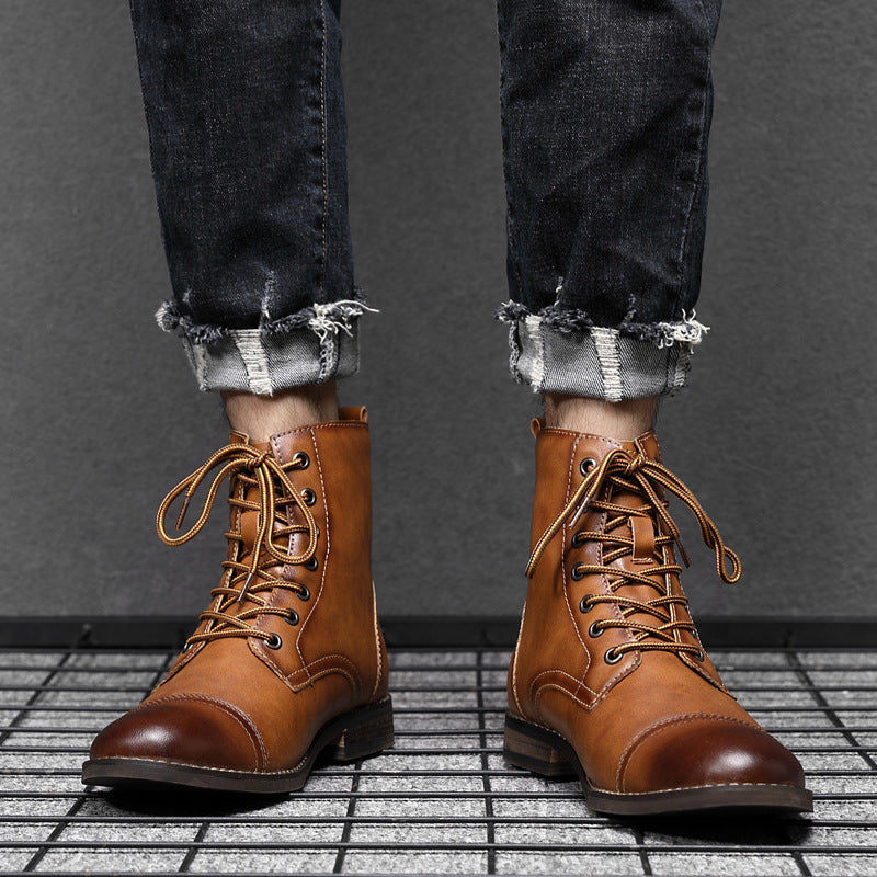Bottes en Cuir Sur Mesure