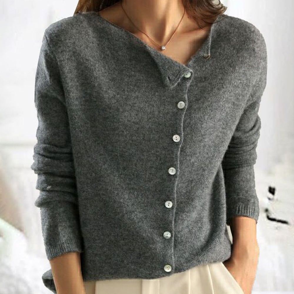 Alfonsa - Élégant cardigan en cachemire