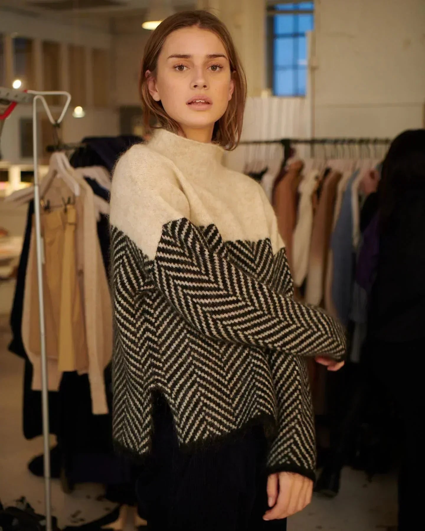 Agathe™  - Pull à col roulé