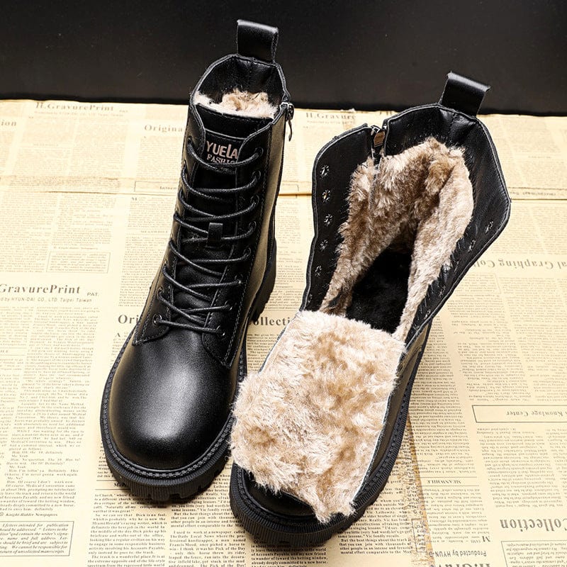 Hanna™ - Bottes en cuir doublées