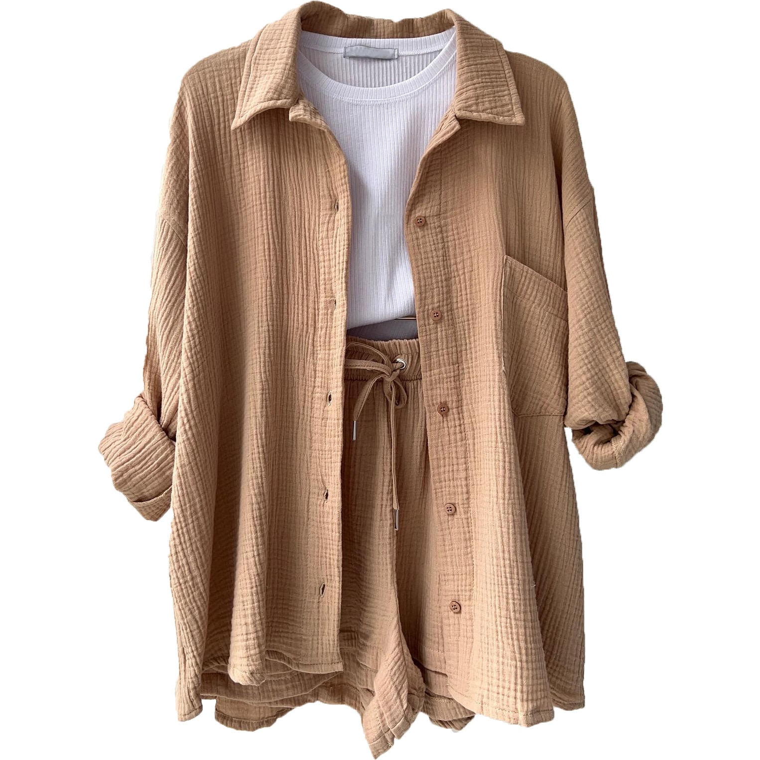 Emily™ - Ensemble de Loungewear en Coton Décontracté