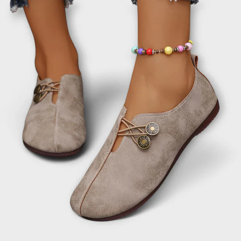 Aliisa™ | Mocassin en daim qui vous accompagne